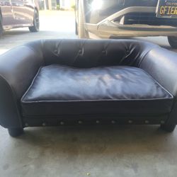 Leather Dog Couch