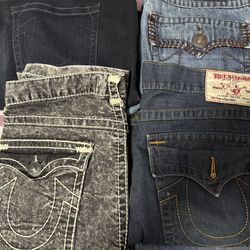 True Religion Brand Jeans(All 4 Pairs)