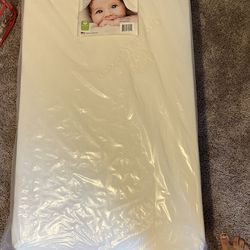 Bundle of Dreams® 100% Breathable 5-Inch Mini Crib & Toddler Mattress in White