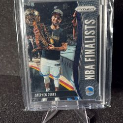 Steph Curry Panini Prizm Card Nba Finalist