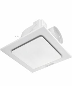 Bathroom Exhaust Fan 118 CFM 1.0 Sone 10" Panel