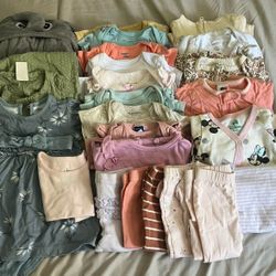 Baby Girl Clothes 3-6mo