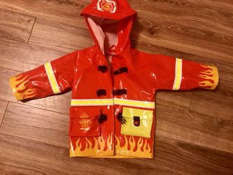 Firefighter rain coat 2t