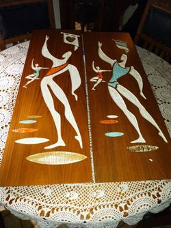 Wall Plaque Dancers