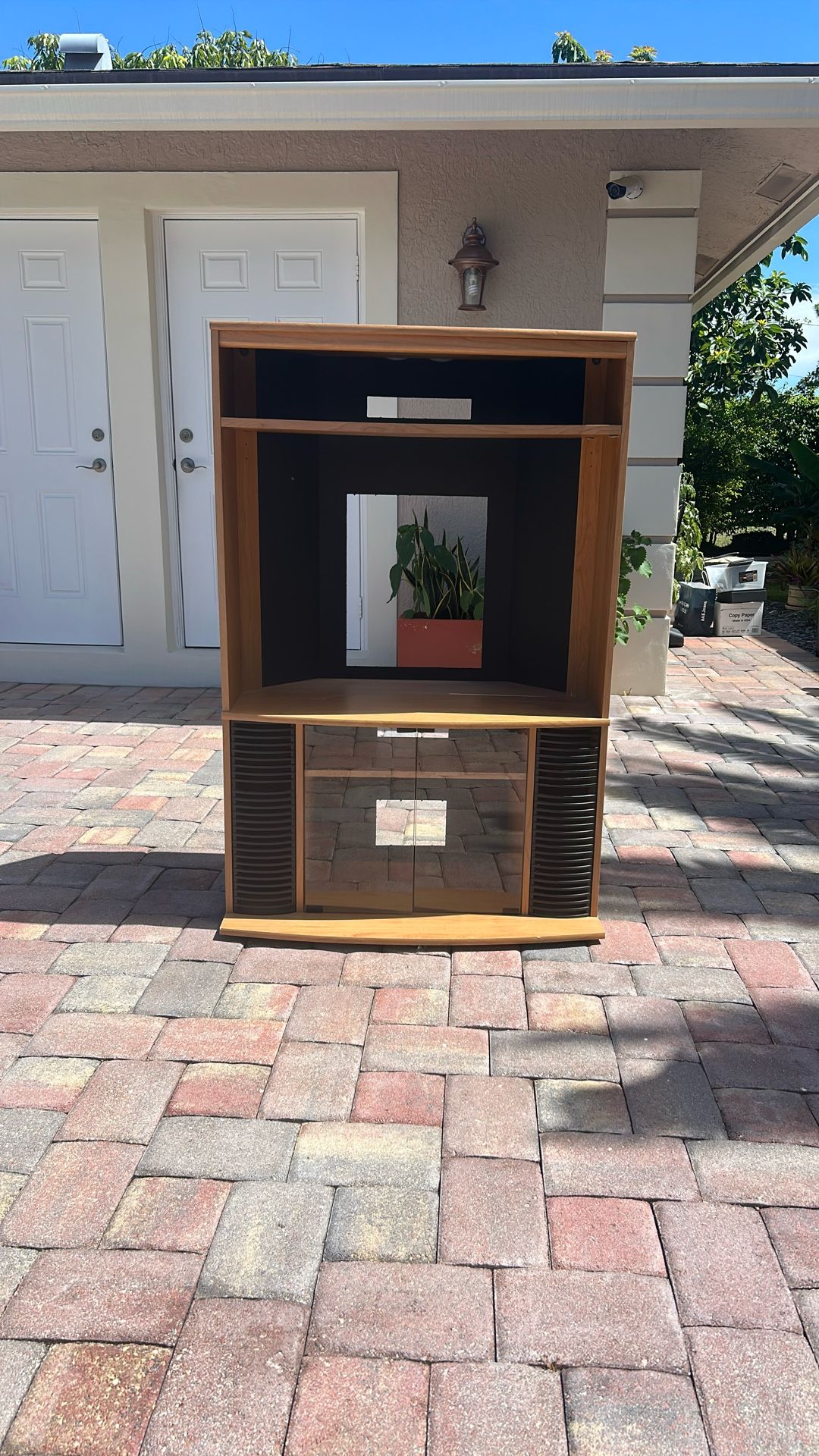 tv shelf/ cubby