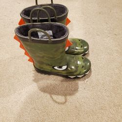 Children's Rubber Rain Boots Size 11