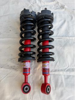 Toyota Bilstein shocks and lift