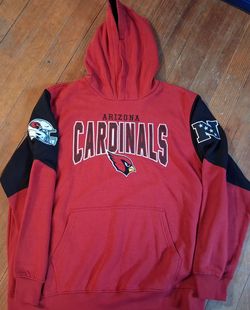 Arizona Cardinals Mens Size 2XLARGE stitched hoodie