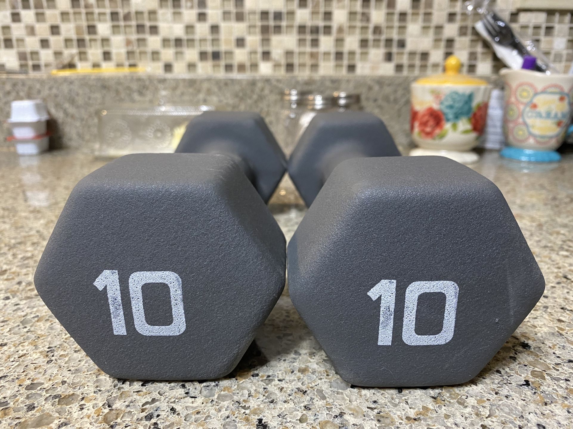 Neoprene Coated Dumbbell 10 pounds (Pair)