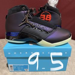 MENS SIZE 9.5 NIKE AIR JORDAN 17 DB DOERNBECHER ZACH