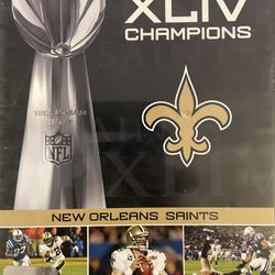 SUPER BOWL XLIV CHAMPIONS - New Orleans Saints (DVD-2010)