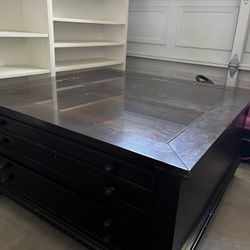 Wooden Coffee Table  40”(W)x40”(L)x20”(H)