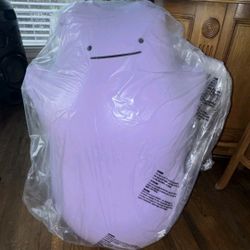 Ditto Bean Bag Chair Pokémon Center 42" Tall