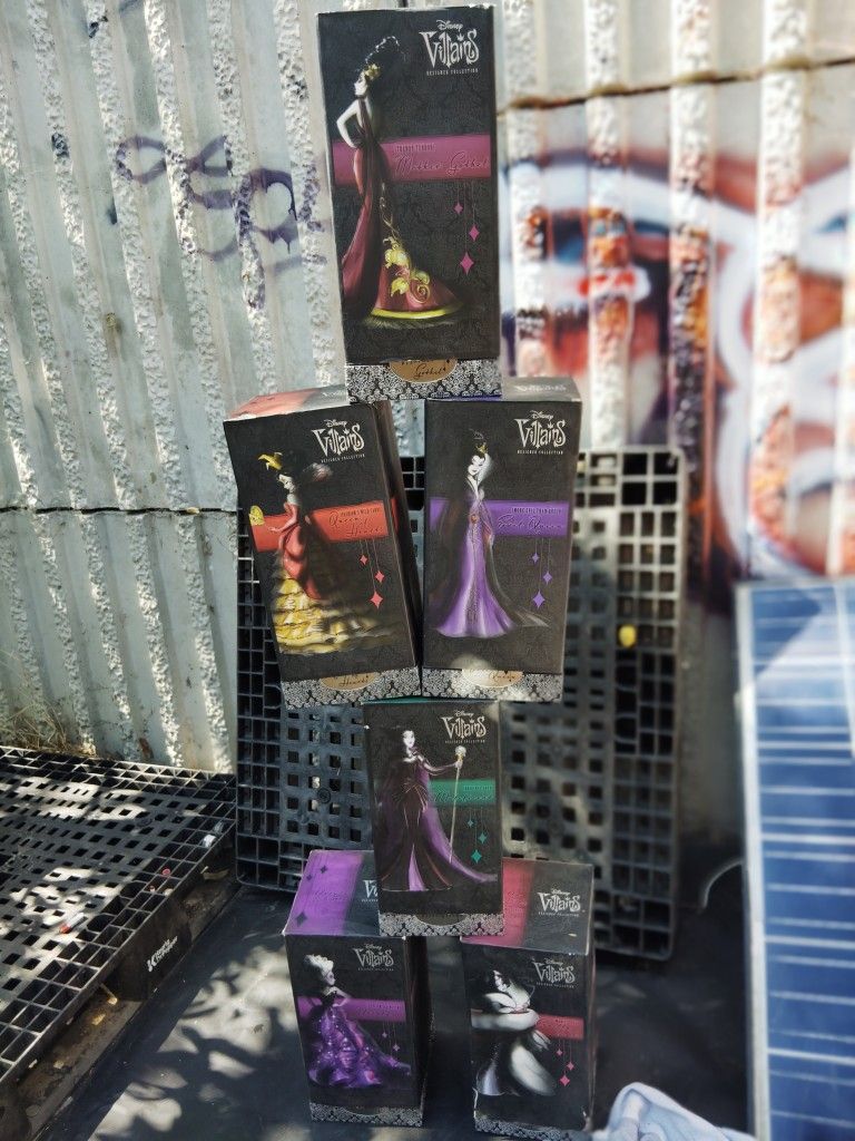 All 6Disney Villains Collection