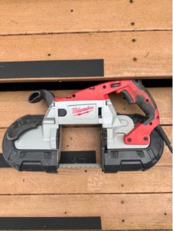 Milwaukee portable band saw
