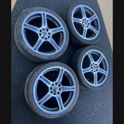 4 - 205/45r17 4x100 4x3.94 4x114.3 4x4.5 Xa Xb Integra Honda Del Sol  Fit Civic Miata Yaris Wheels Rims Tires!!!!!!!!!