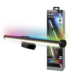 Monster LED Duo Monitor Light Bars: Smart Color, Razer Chroma, App Control, Indoor, Corded Electric