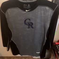 Colorado Rockies 3/4 Shirt Nike