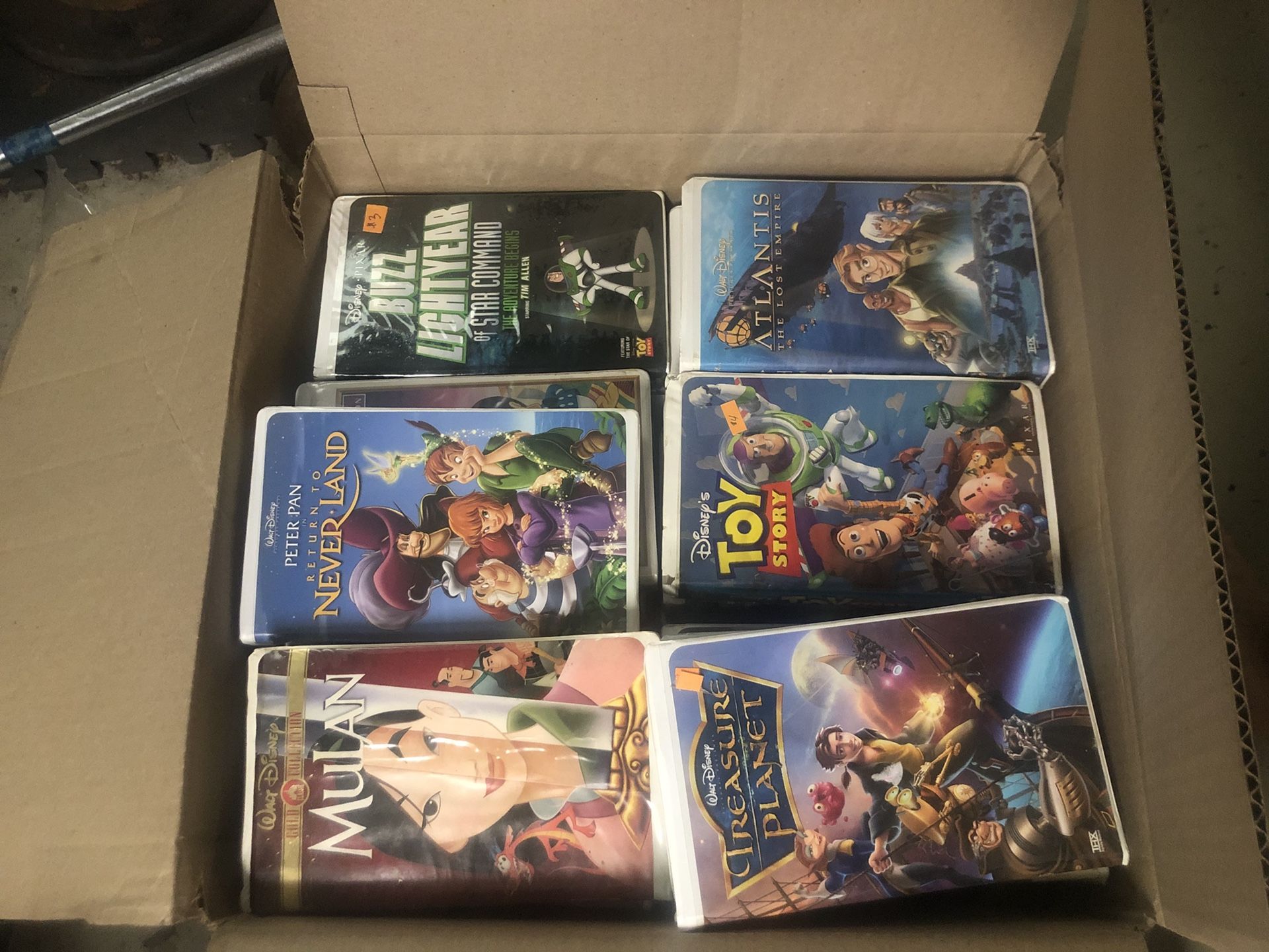 Disney VHS Movies