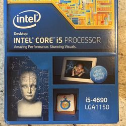 Intel Core i5-4690 3.5GHz LGA1150 CPU + Original Cooler + Box