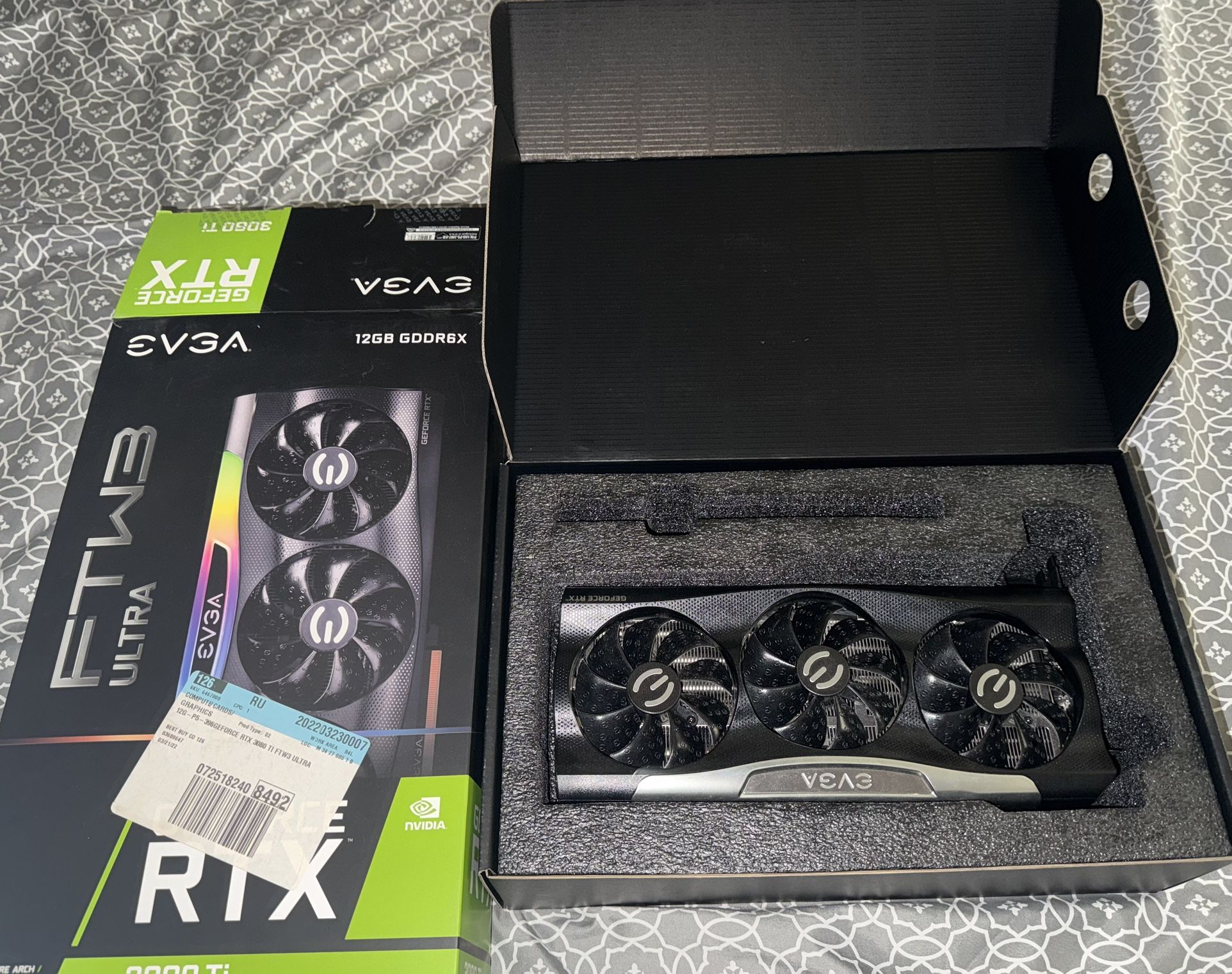 Nvidia 3080ti FTW3 Ultra