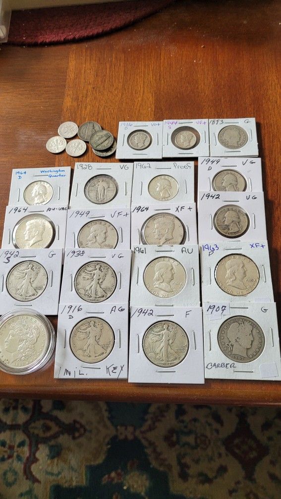 7/11/25  SILVER US COINS 🔥 