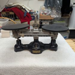 vintage Welch Scientific Company balance scale
