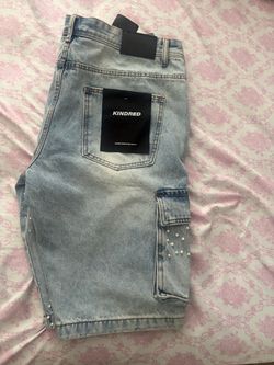 Blue  pearl short
