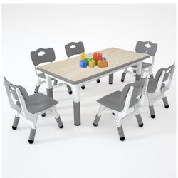 Kids table with chairs