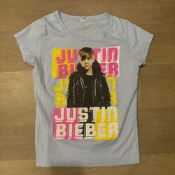 JUSTIN BIEBER Y2K TEE 💙