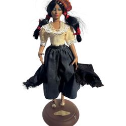 vintage "Gypsy Barbie" or similar doll in the "Gypsy Spirit" outfit from around 1970.