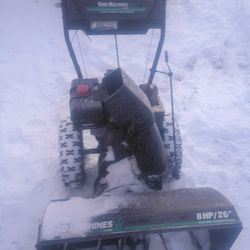 I Have A Yard Machine And Operates And Run As S*** Mint Condition Those Heavy Wet Snow Obs