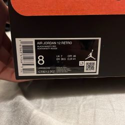 Jordan 12. New willing to trade.