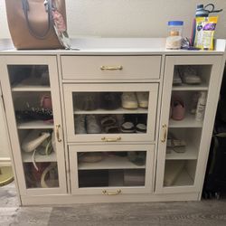 Storage Cabinet  For Bags , Shoes, Personal Items Or Kitchen Items 