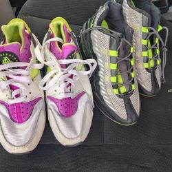 Nike airmax and hurrache