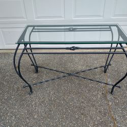 Wrought Iron Sofa Table