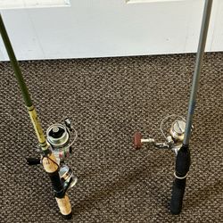 Two Rods With Reels (Code: White)