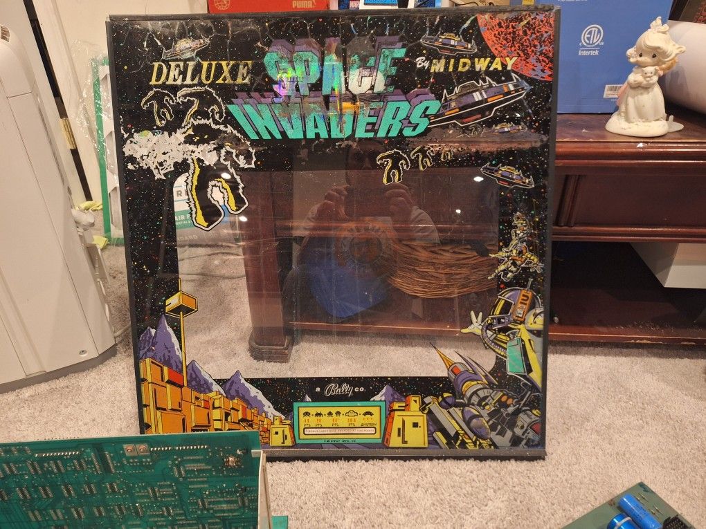 1978 Midway Space Invaders Arcade Cabinet PARTS