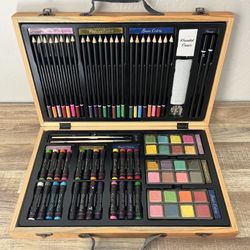 Artist Kit - 79 Piece in Wooden Carry Case