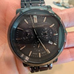 Men's Genuine Burberry Watch-Used