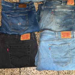 Levi’s 3 1tommy 1 Keneth Cole 5 Total Size 50x30 