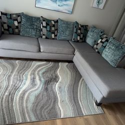 Sectional Sofa (damaged)