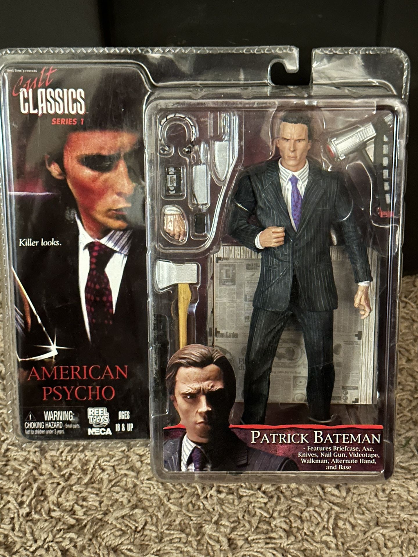 Neca Patrick Bateman Figure American Psycho Christian Bale