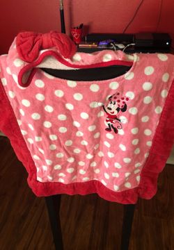 Minnie Mouse Hooded Pancho Towel