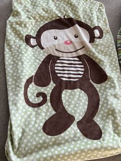 Monkey Changing Pad Cover