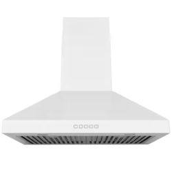 Hauslane 30” Wall Mount Range Hood Matte White Brand New