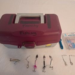 Lot 8 Fishing Lures, Tackles, Box New French Vintage Hooks...$20 OBO