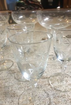 Princess house glass set