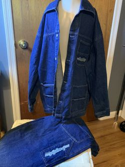 Box jeans Denim Suit men’s 2x