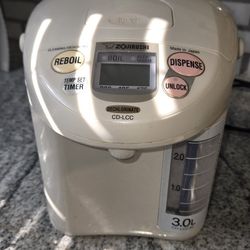 Zojirushi CD-LCC 30 Hot Water Dispenser And Temperature Sustainer